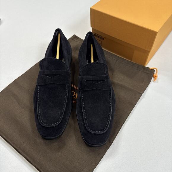 Tod’s Mocassino Gomma Leather Penny Loafer Size 7.5UK/9US New In Box MSRP $825 main image 5